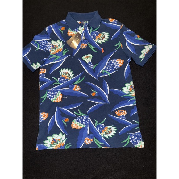 Ralph Lauren Other - Polo Ralph Lauren Classic Fit Polo Tropical Floral Short Sleeve Mens Small NWT